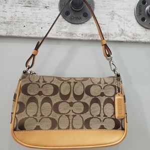 Coach hand purse